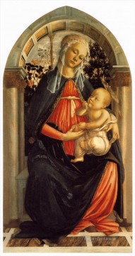  Madonna Arte - Virgen De La Rosaleda Sandro Botticelli